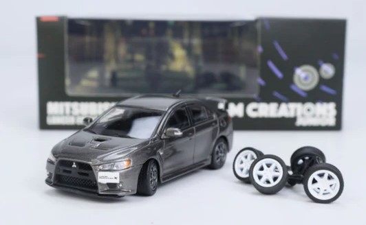 BM Creations 1/64 Mitsubishi Lancer Evo X Grey image