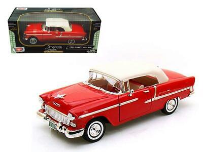 Motormax  1/18 1955 Chevrolet Bel Air Soft Top - Red image