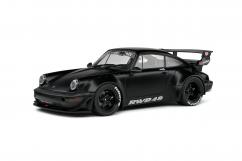 Solido 1/18 Porsche RWB Body Kit 2016 Darth Vader Black image