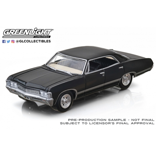 Greenlight 1/64 1967 Chevrolet Impala Sports Sedan - DiecastModels