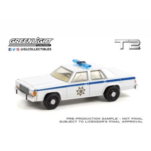 Greenlight 1/64 1983 Ford LTD Crown Victoria Police - DiecastModels