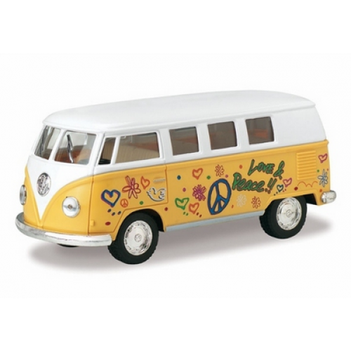 Kintoy 1/32 1962 Volkswagen Classic Bus with printing - DiecastModels