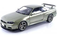 Solido 1/18 Nissan Skyline GT-R (R34) 1999 Metallic Green image