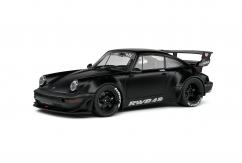 Solido 1/18 Porsche RWB Body Kit 2016 Darth Vader Black image