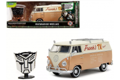 Jada 1/24 Volkswagen Bus Wheeljack with Transformers Statue image