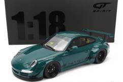 GT Spirit 1/18 Porsche 911 (997) RWB Bodykit Syunkashuto 2021 Green  image