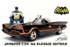 Jada 1/24 Classic Batman Car with Batman & Robin image