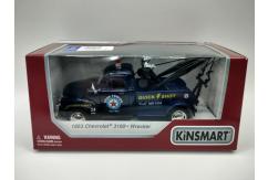 KiNSMART 1/38 Chevrolet 3100 Wrecker 1953 Blue image