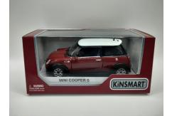 KiNSMART 1/28 Mini Cooper S Red image