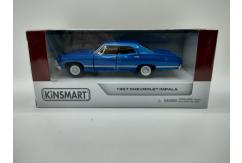 KiNSMART 1/43 Chevrolet Impala 1967 Blue image