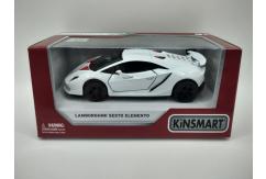 KiNSMART 1/38 Lamborghini Sesto Elemento White image