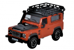 Oxford 1/76 Land Rover Defender 90 - Orange image