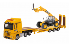 Oxford 1/76 Mercedes Actos Semi Loader & 532 70 Loadall image