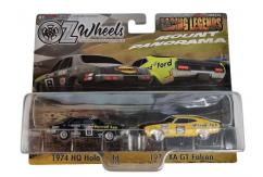 OZ Wheels 1/64 Holden HQ 4-Door 1974 & Ford XA GT Falcon 1973 Twin Pack image