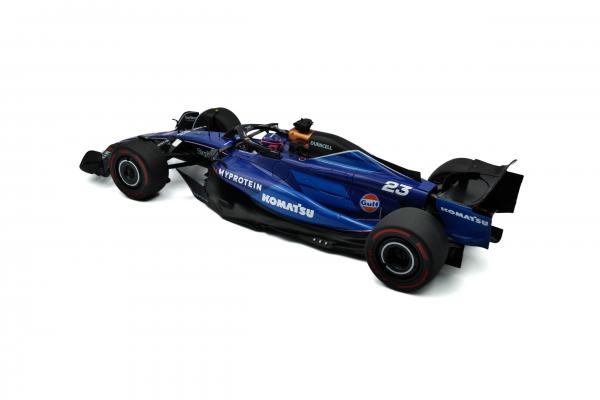 1 18 williams f1 team fw46 blue aalbon saudi arabia gp 2024 03