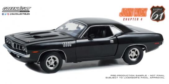 Greenlight 1/18 Plymouth Duda 'John Wick Chapter 4 2023' image