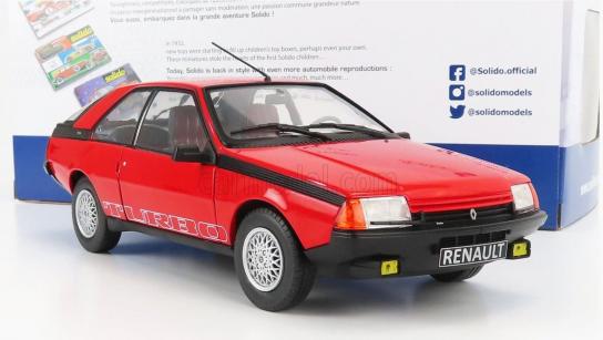 Solido 1/18 Renault Fuego 1980 Turbo Red image