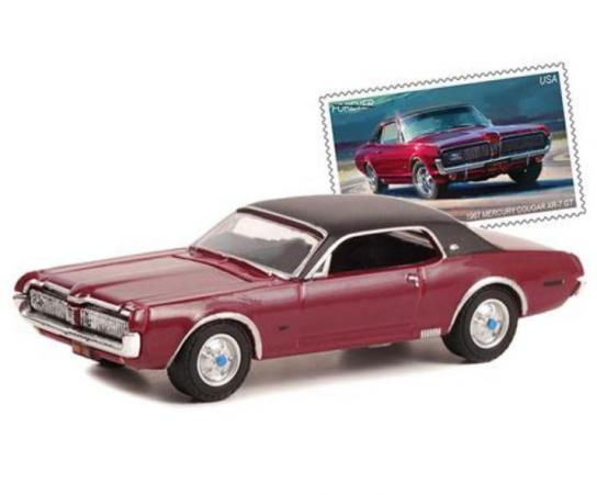 Greenlight 1/64 1967 Mercury Cougar XR-7 GT image