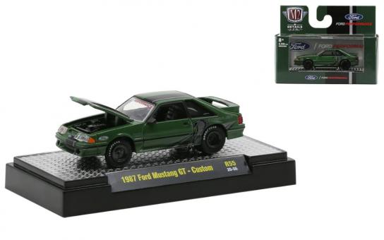 M2 Machines 1/64 Ford Mustang GT 1987 - Custom image