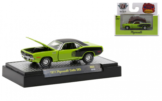 M2 Machines 1/64 1971 Plymouth Cuda 383 image