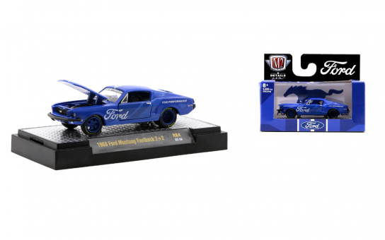 M2 Machines 1/64 1968 Ford Mustang Fastback 2+2 image