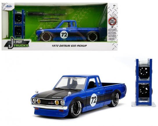 Jada 1/24 1972 Datsun 620 Pick up w/ Wheel Rack image