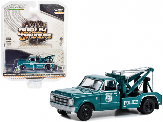 Greenlight 1/64 Chevrolet C-30 Dually Wrecker 1967 - NYPD image