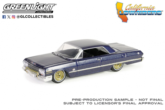 Greenlight 1/64 Chevrolet Impala 1963 image