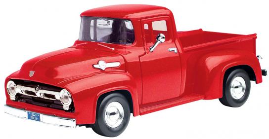 Motormax  1/24 1956 Ford F-100 Pick Up Red image