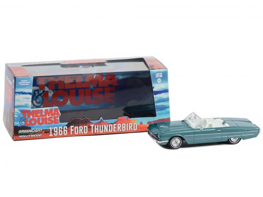 Greenlight 1/43 Ford Thunderbird Convertible 1966 - Thelma & Louise image