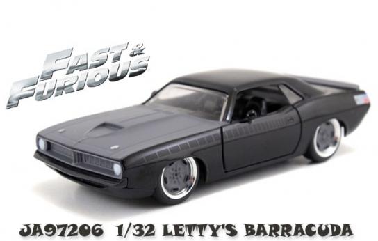 Jada 1/32 Barracuda Letty - Fast and Furious image