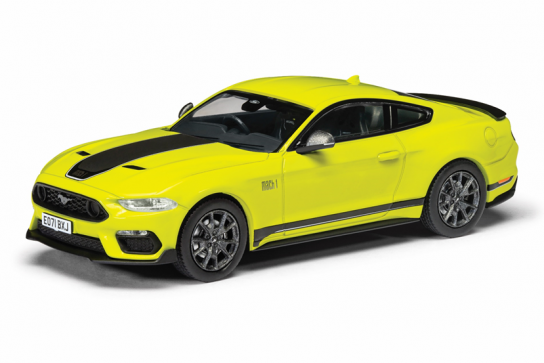 Corgi 1/43 Ford Mustang Mk6 Mach 1 Yellow image