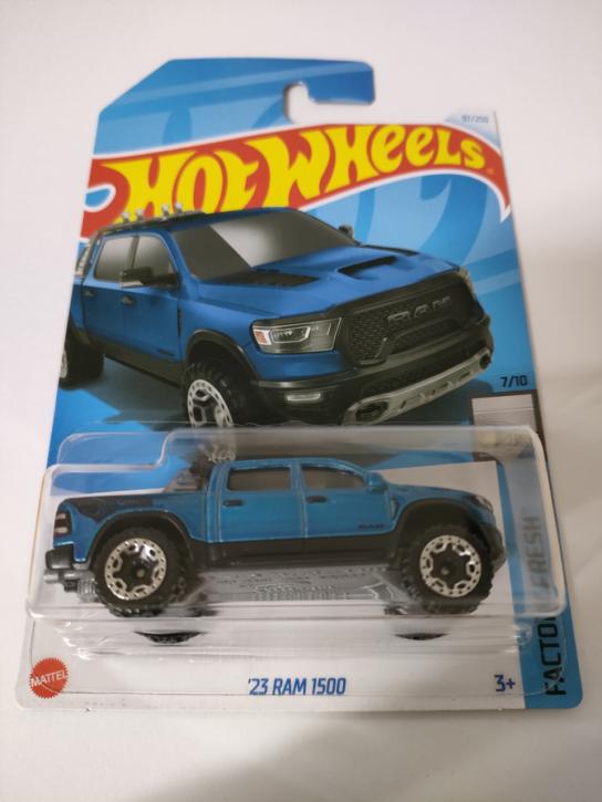 Hot Wheels '23 Ram 1500 Blue image