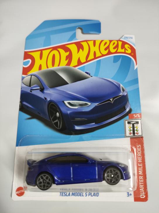 Hot Wheels Tesla Model S Plaid image