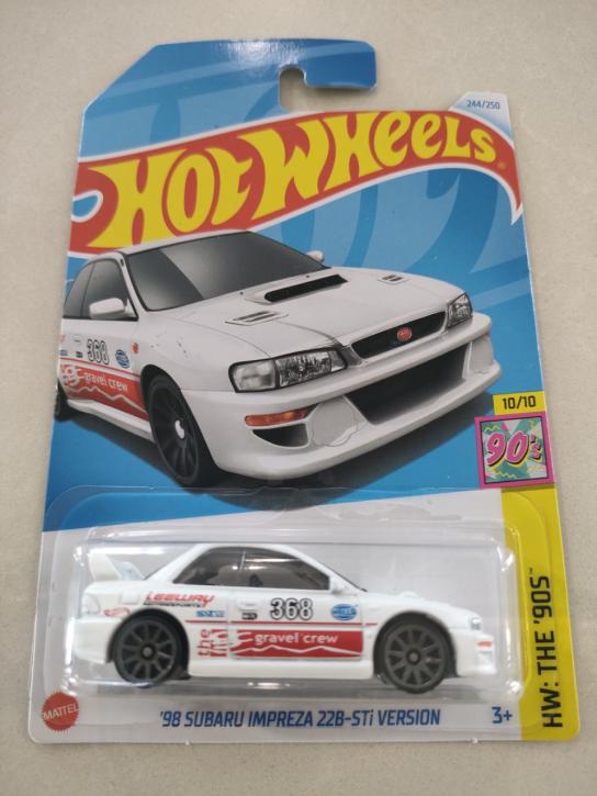 Hot Wheels '98 Subaru Impreza 22B-Sti Version White image