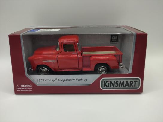 KiNSMART 1/32 Chevy Stepside Pick-up 1955 Red image