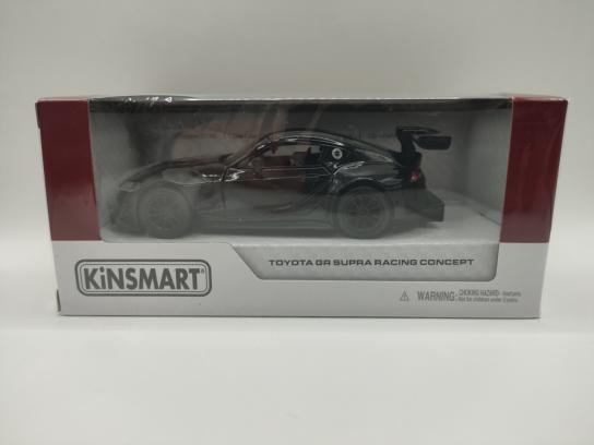 KiNSMART 1/36 Toyota GR Supra Racing Concept Black image