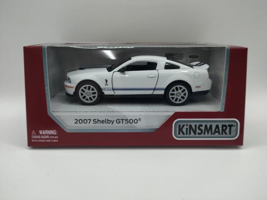 KiNSMART 1/38 Shelby GT500 2007 White image