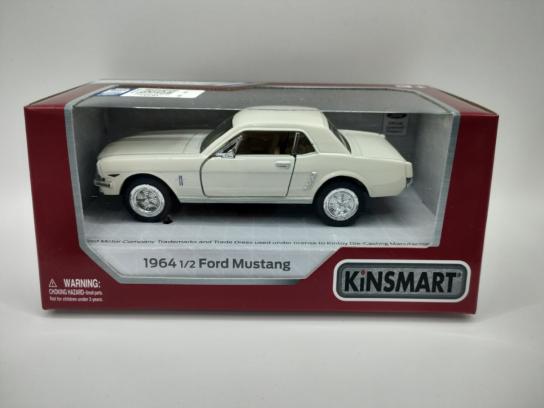 KiNSMART 1/36 Ford Mustang 1964 1/2 White image