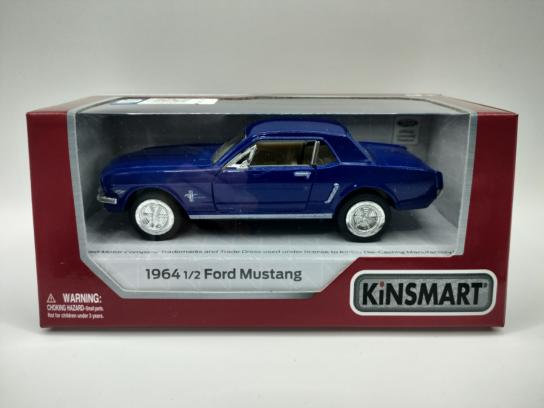 KiNSMART 1/36 Ford Mustang 1964 1/2 Blue image