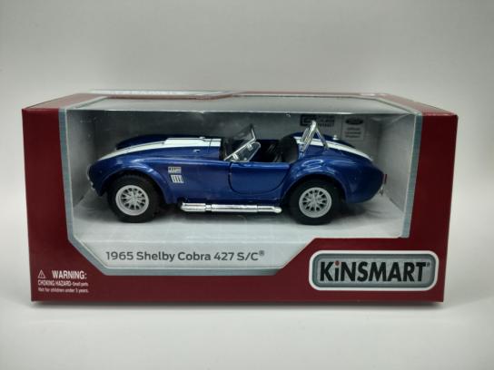 KiNSMART 1/32 Shelby Cobra 427 S/C 1965 Blue image