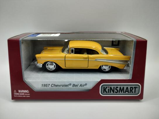 KiNSMART 1/40 Chevrolet Bel Air 1957 Yellow image