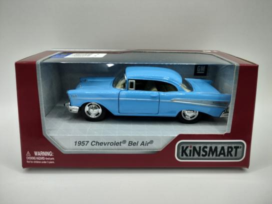 KiNSMART 1/40 Chevrolet Bel Air 1957 Blue image