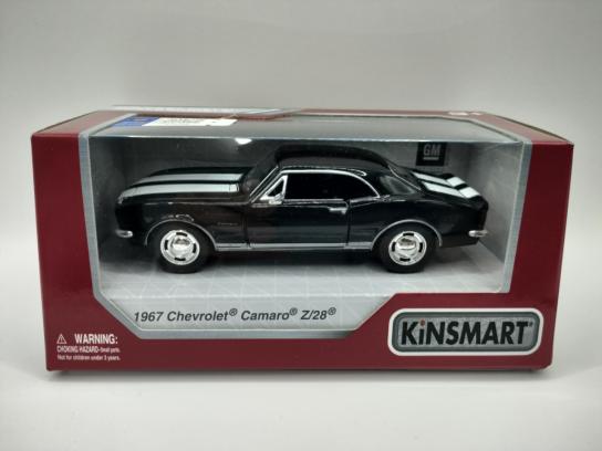 KiNSMART 1/37 Chevrolet Camaro Z/28 1967 Black image