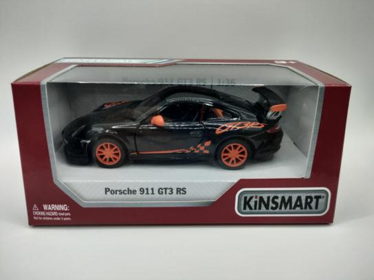 KiNSMART 1/36 Porsche 911 GT3 RS Black image