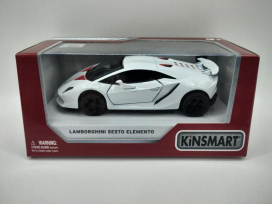 KiNSMART 1/38 Lamborghini Sesto Elemento White image