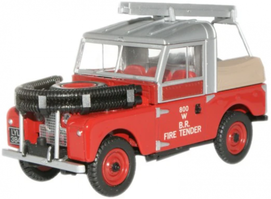 Oxford 1/76 Land Rover Series 1 88" - Fire image