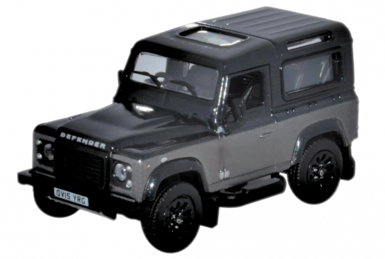 Oxford 1/76 Land Rover Defender 90 - Grey image