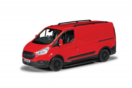 Corgi 1/43 Ford Transit Custom Trail - Red image