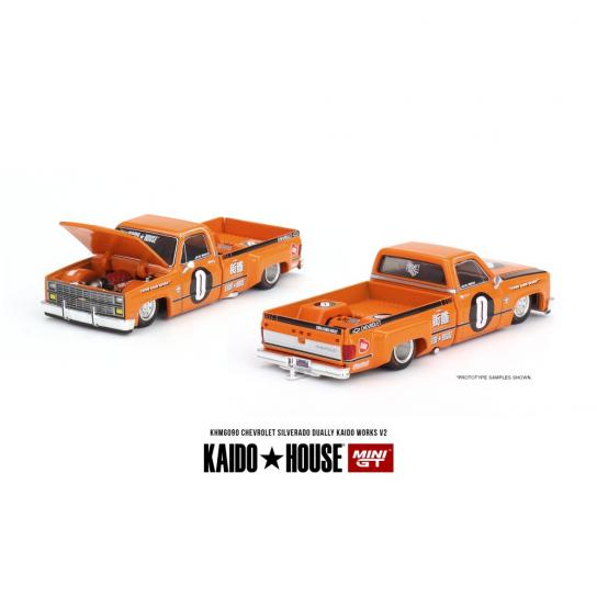 Mini GT 1/64 Chevrolet Silverado Dually Kaido image